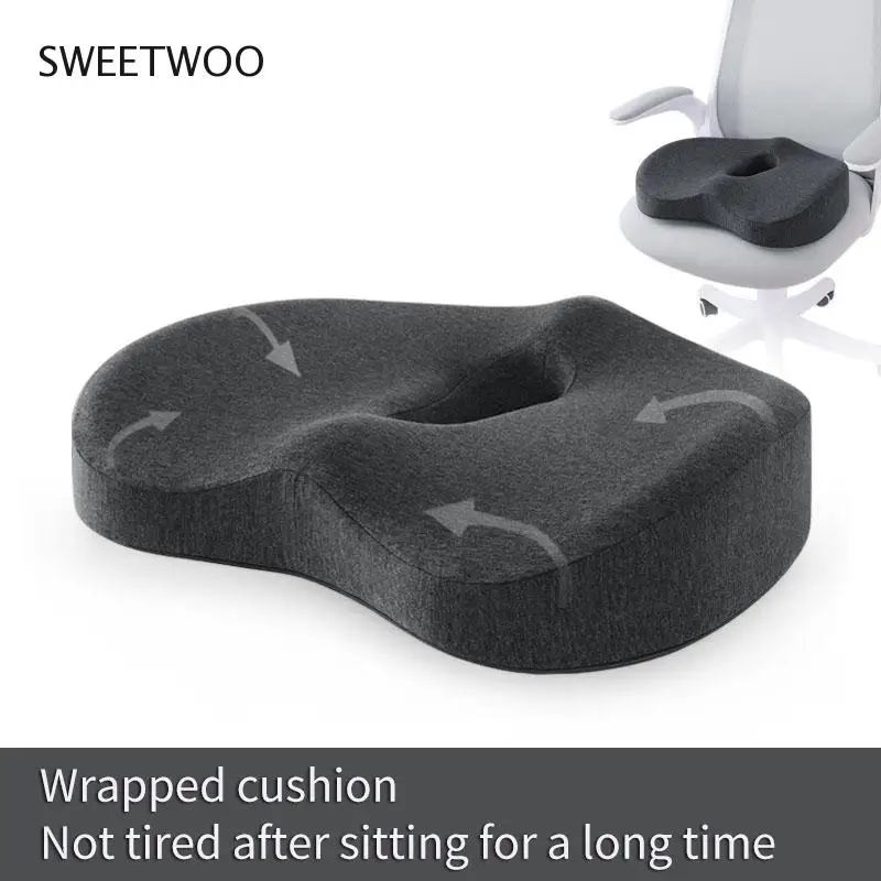

Cushion Memory Foam Office Sedentary Artifact Stool Chair Student Seat Cushion Chair Cushion Beautiful Butt Butt Hemorrhoids But