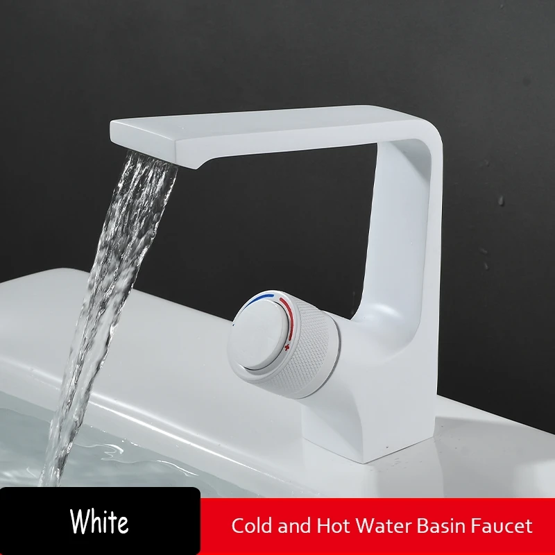 

Латунный кнопочный смеситель Becola, черный смеситель для ванной комнаты, хромированный смеситель для умывальника, крепление на палубу, смеситель для горячей и холодной воды