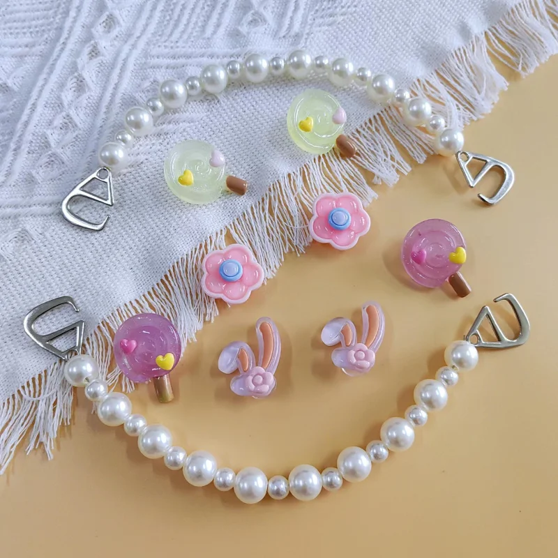 8-12Pcs/Set  New Led Glowing Croc Charms Accessories Flower Diy Shoes Decorations Party Disco Decor Luminous Light Up Glow Strap