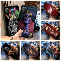 marvels the avengers thanos phone case for huawei honor 30 20 10 9 8 8x 8c v30 lite view 7a pro