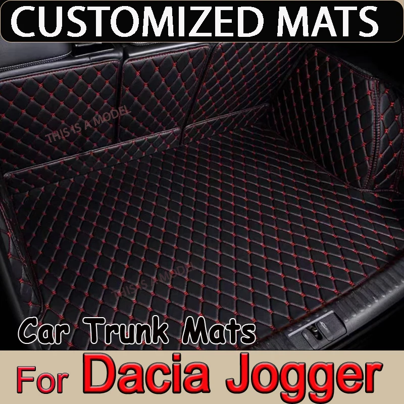 Для Dacia Jogger RJI 2021 2022 2023 автомобильные коврики кожаные покрывала Tapete De Carro