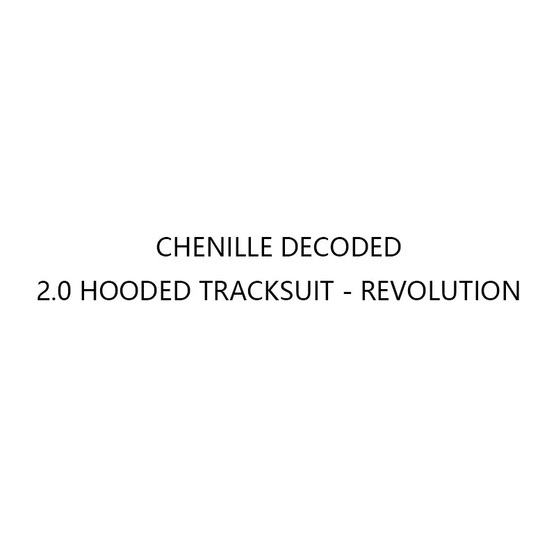

Синель декодированный 2,0 спортивный костюм с капюшоном-REVOLUTION