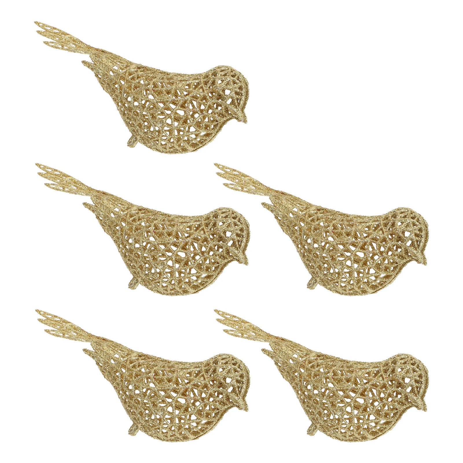 

Bird Christmas Treebirds Ornament Decor Garden Animal Cardinal Ornaments Glitter Statue Figures Garland Wreaths Artificial