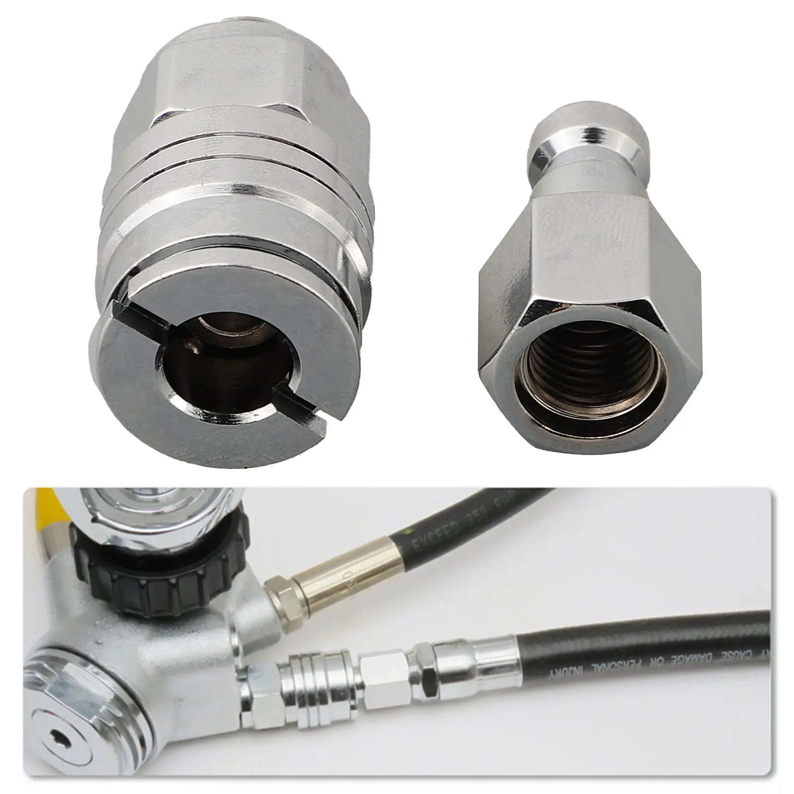 1 шт. регулятор BCD для подводного плавания адаптер быстрого отключения 51x20 мм