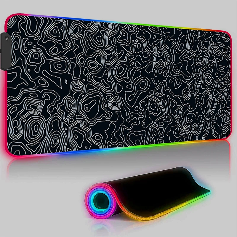 коврик gutzy aiden white topo