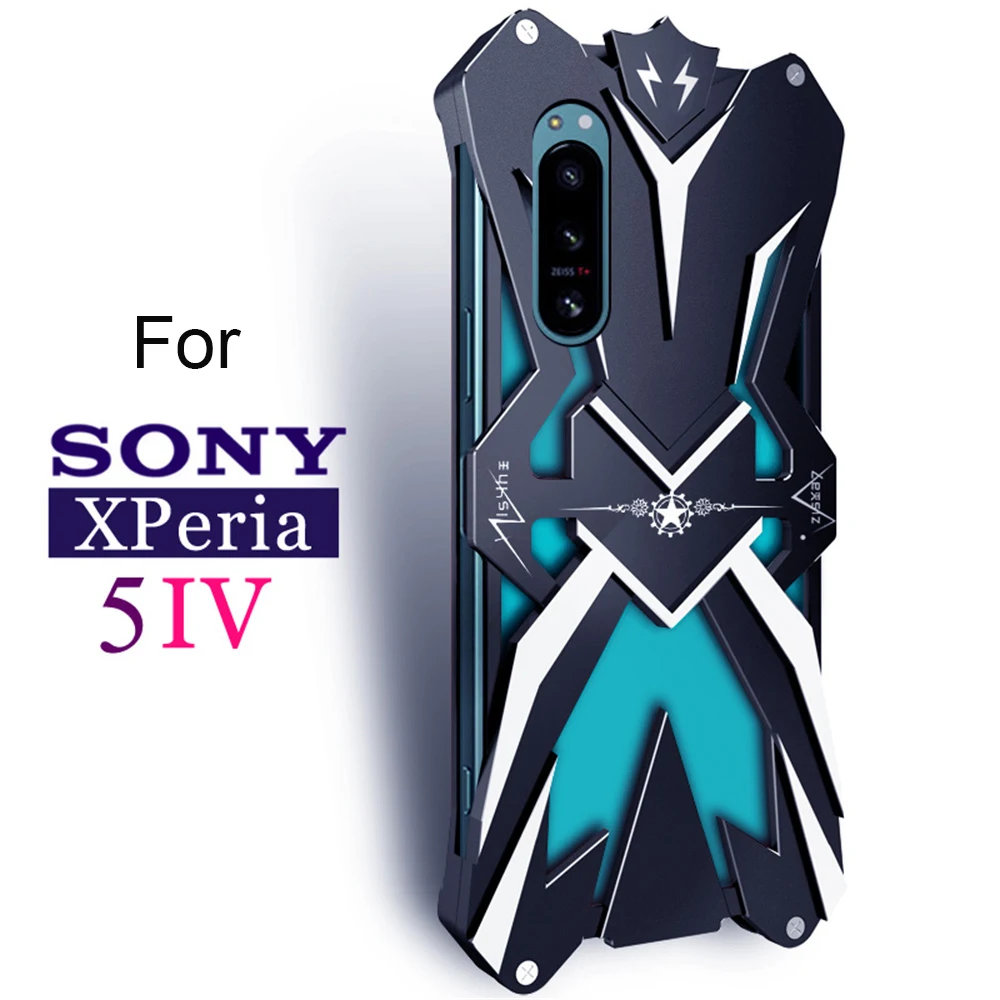 

New Arrival Shockproof Alunimum Metal Armor Case For Sony Xperia 1 5 10 IV Funda For Xperia 1 5 II 1 5 III 10 IV Case Cover