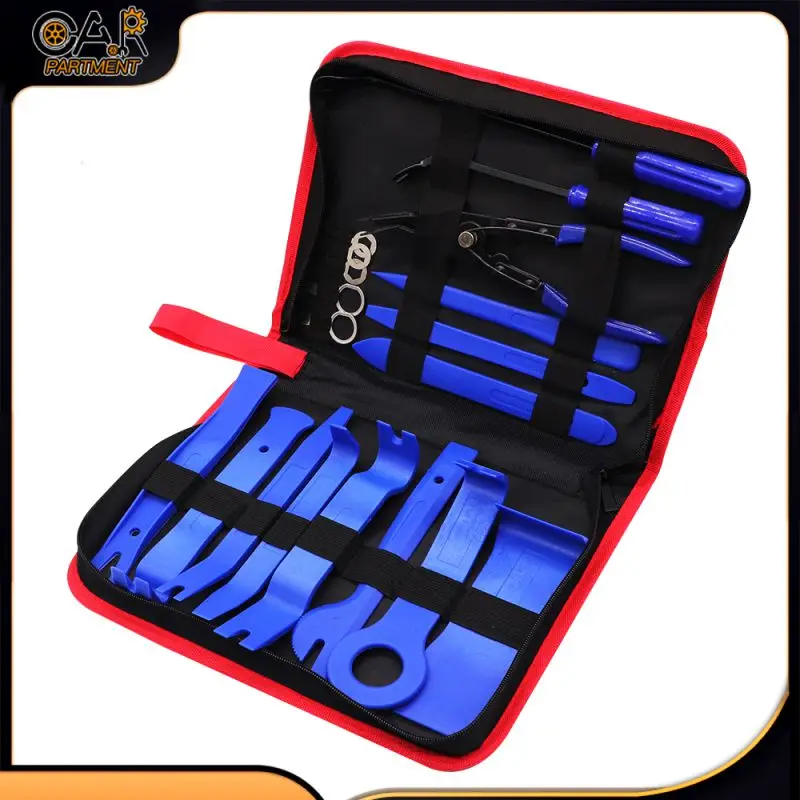 

Radio Removal Anti-scratch Portable Removal Panel Tool 1set Hand Tool Set Car Radio Removal Tools Car Accessories Practical
