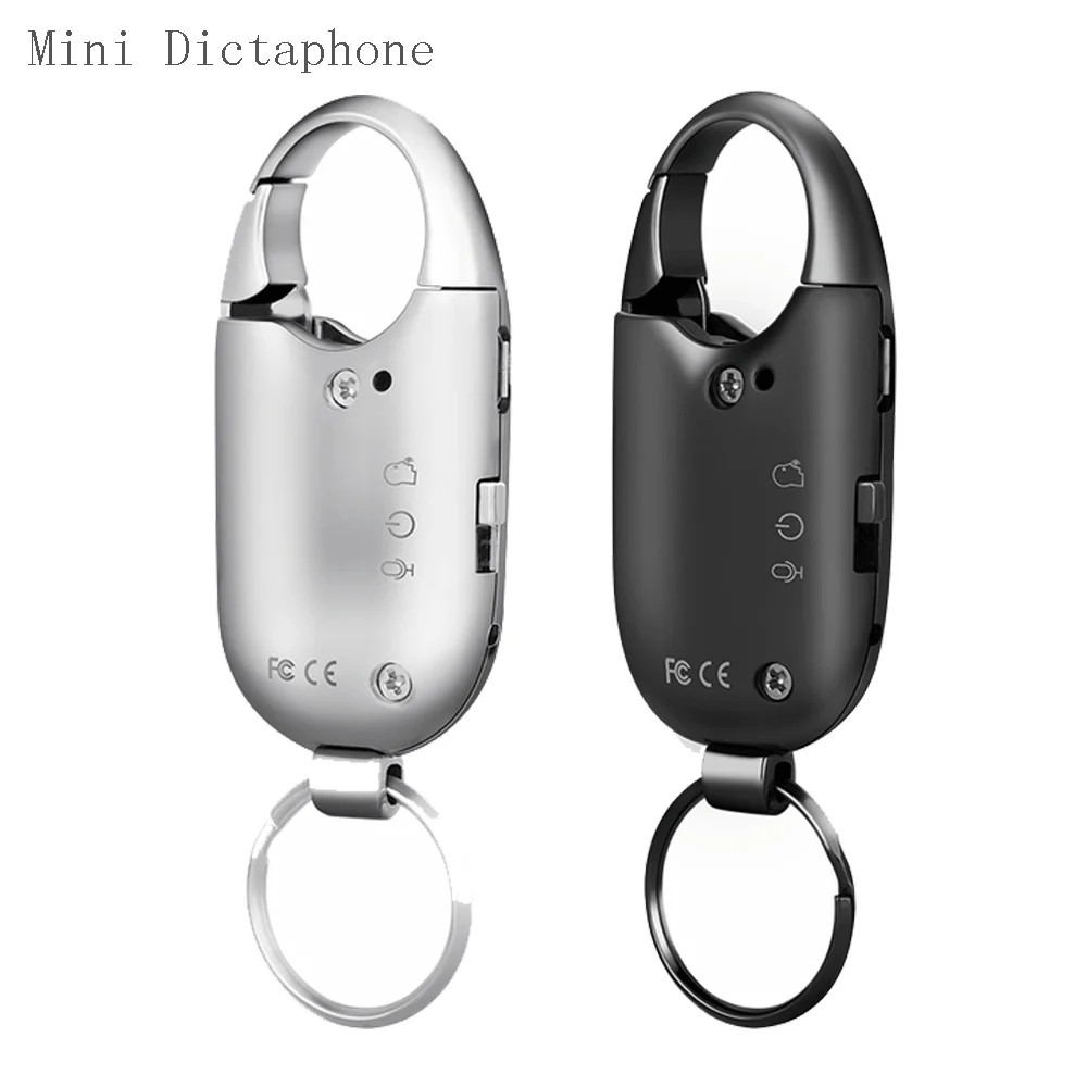 

32GB Mini Recorder Multifunctional Professional Voice Controlled Digital Recording Keychain for Speech and Meeting Recording