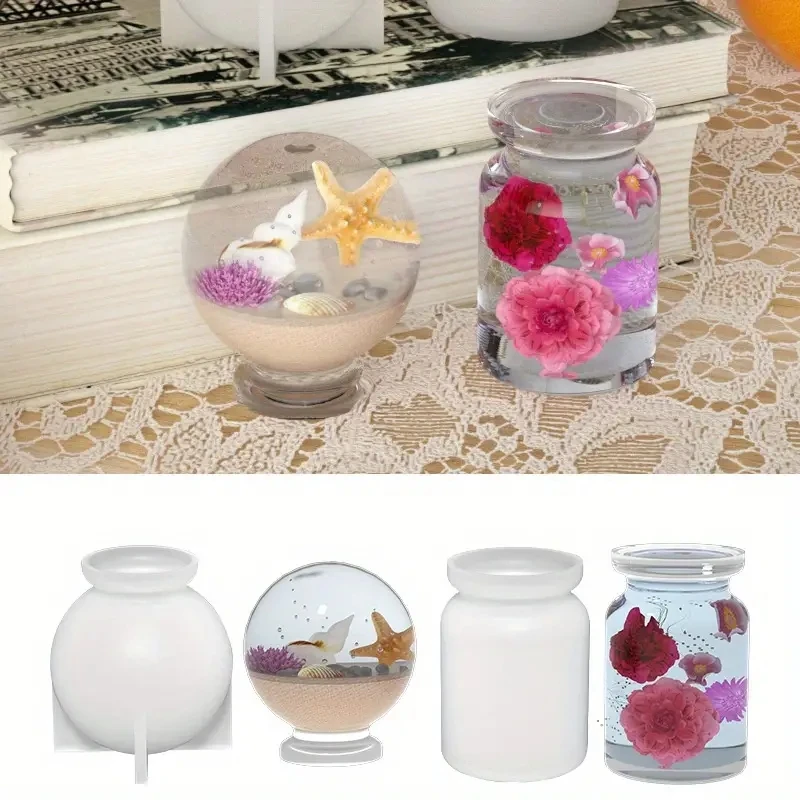 Маленькая полимерная бутылка для хранения рукоделия 12 шт