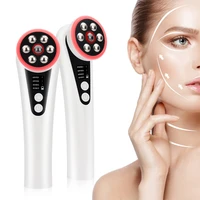 import instrument microcurrent face lift machine ems led photon skin rejuvenation vibration facial massager beauty health tools