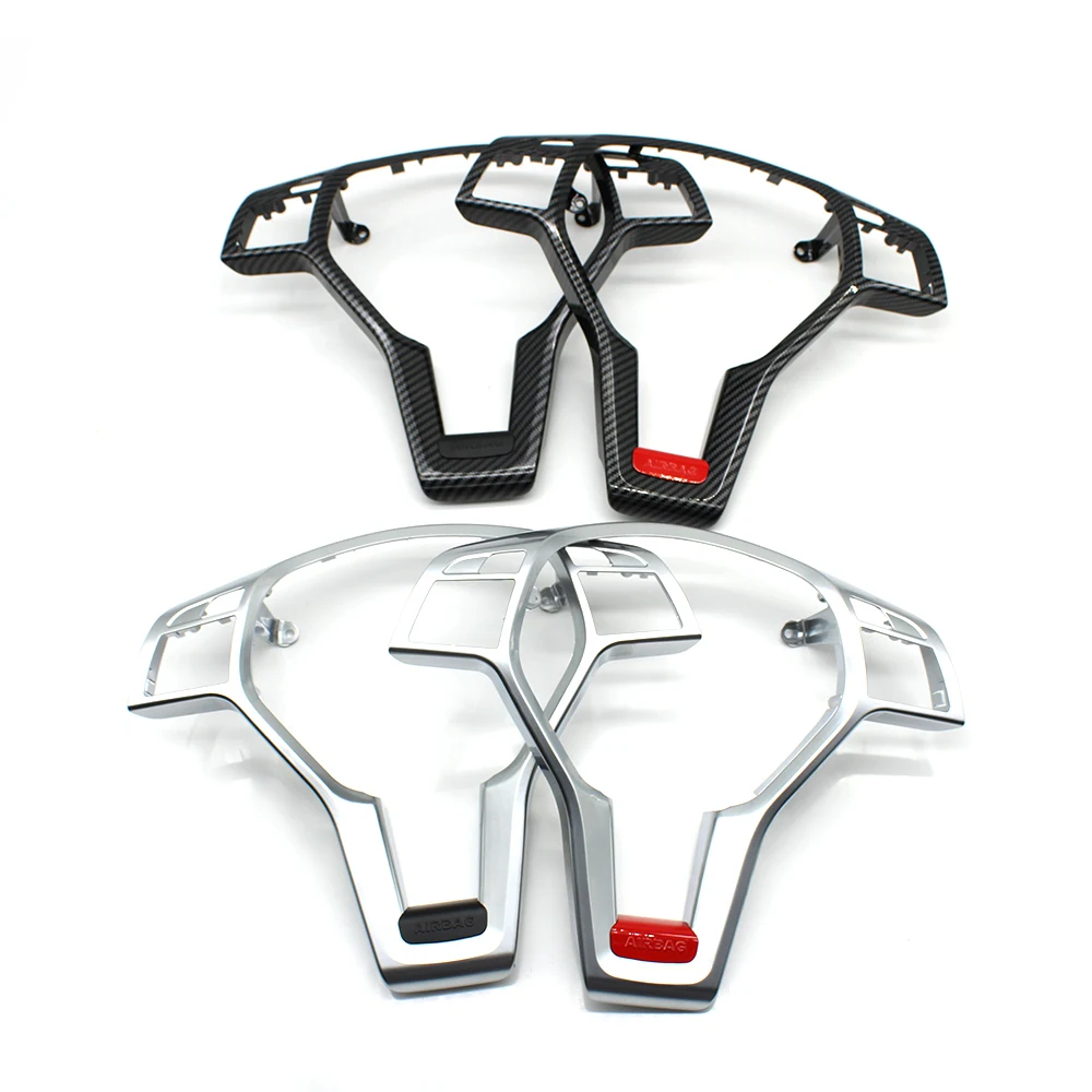 Нижняя крышка рулевого колеса из углеродного волокна для Mercedes Benz AMG A B C E GLK GLA CLA CLS Class W176 W246 W204 W212 W156 W117