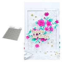 arrival 2022 spring sparkling diamonds metal cutting dies diy craft paper greeting card scrapbooking decoration embossing molds