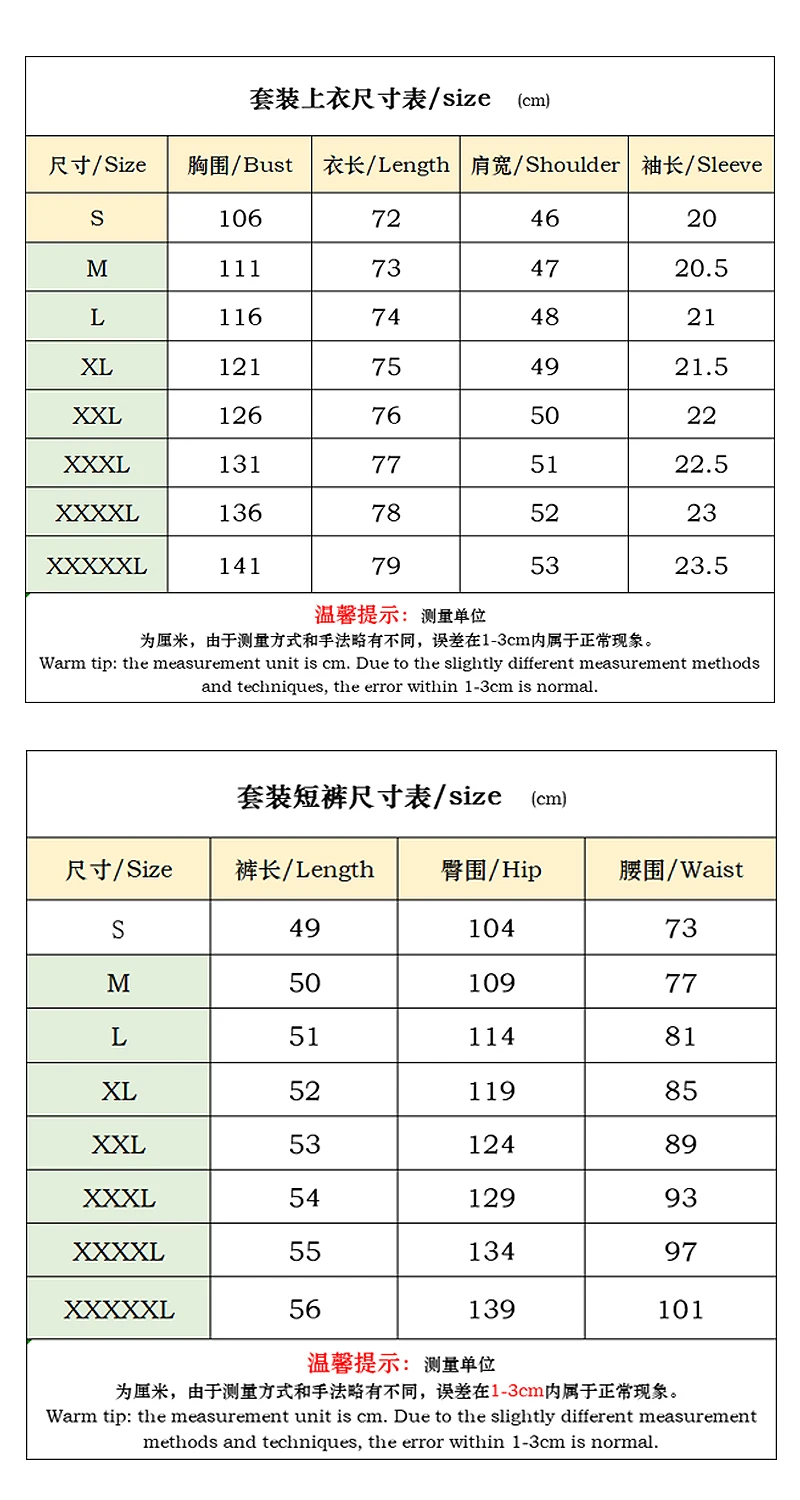 Men's Tracksuit Cotton Solid Color Short Sleeve Zipper Polo Shirt&Shorts Set for Men Casual Streetwear 2-piece Suit 2023 Summer