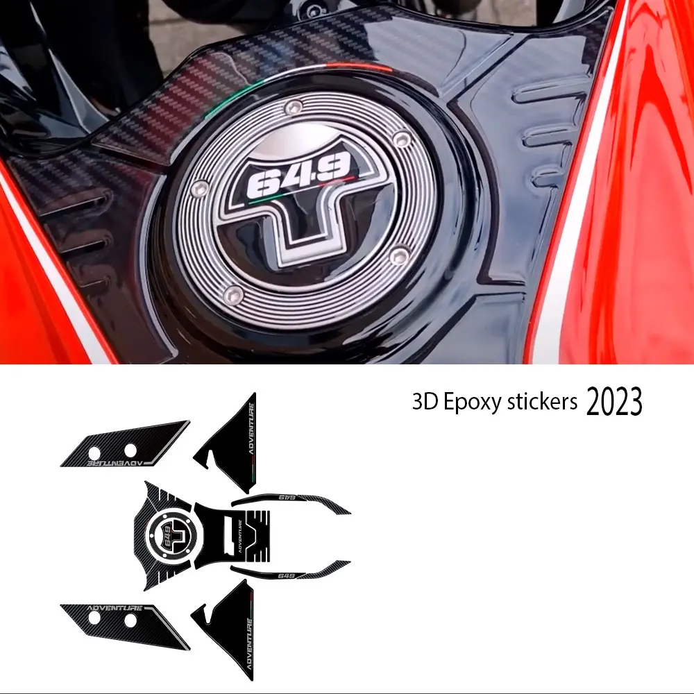 For Moto Morini X Cape 650 2022 2023 Accessories Motorcycle 3D Epoxy Resin Sticker Decal 3D Sticker X-Cape 650 2022 2023