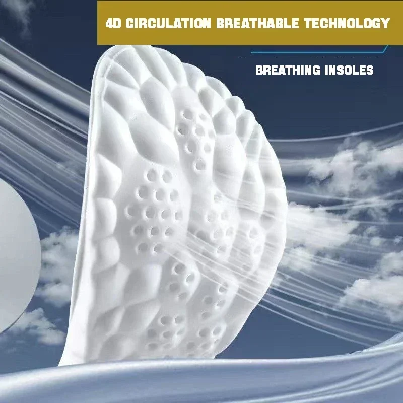 Стельки для кроссовок ортопедические вставки поддержки свода стопы амортизация