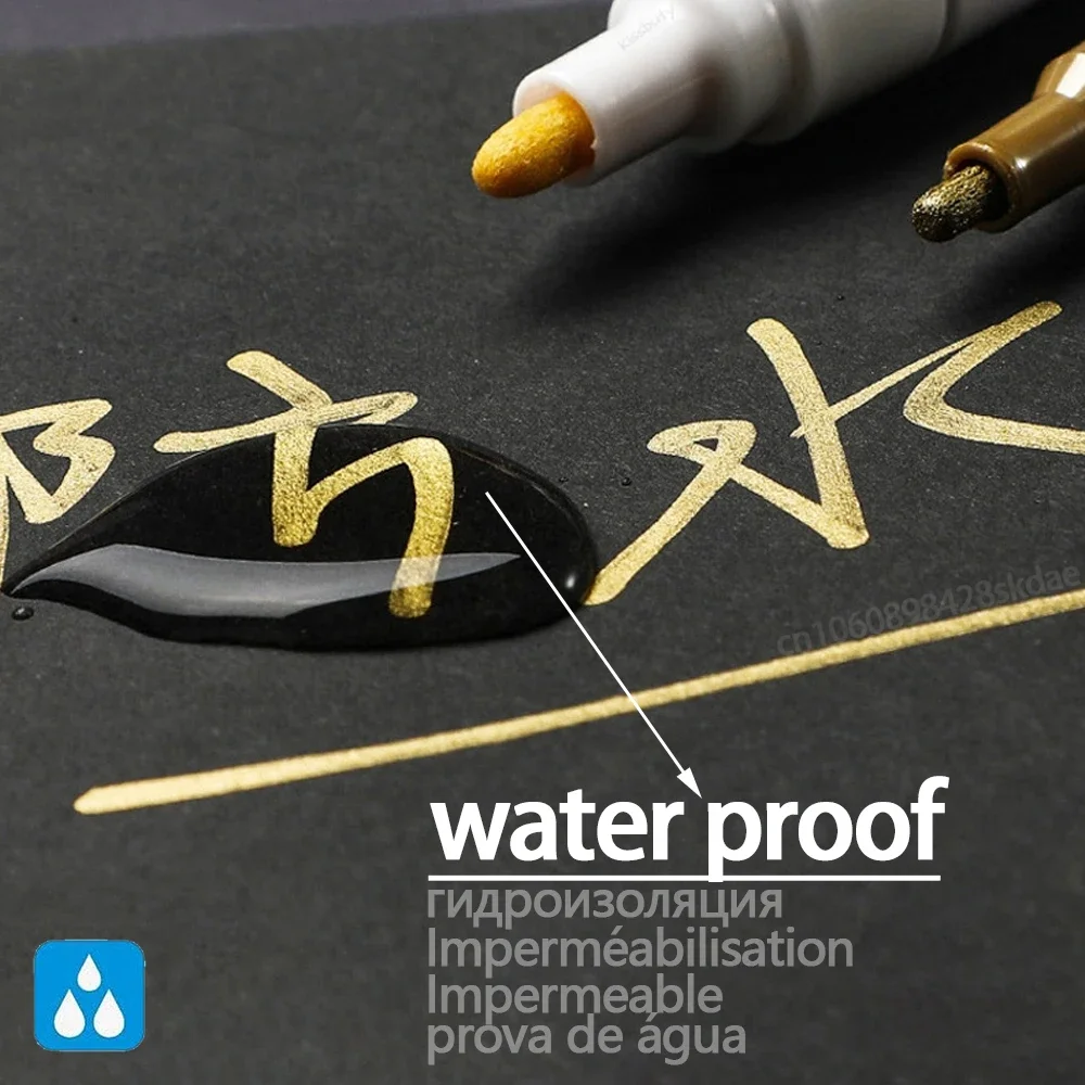 Водостойкий белый настенный маркер для плитки 4 шт