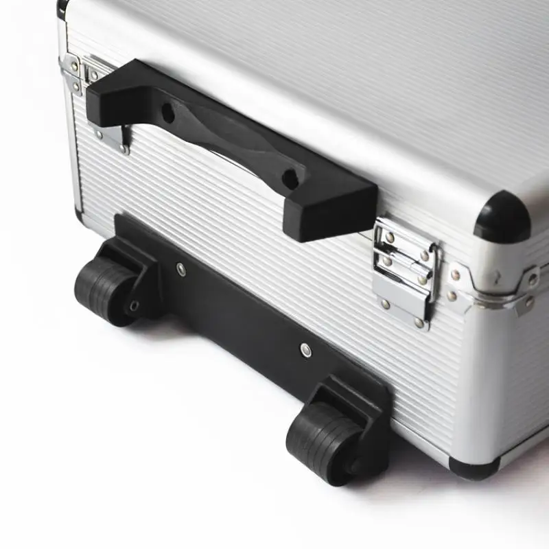 186-Piece Tool Set Four-Layer Aluminum Box Trolley Case Hardware Combination Auto Repair