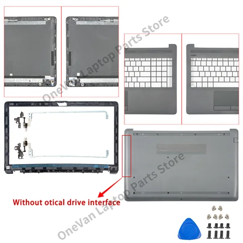 Чехол для ноутбука HP 15.6", серый