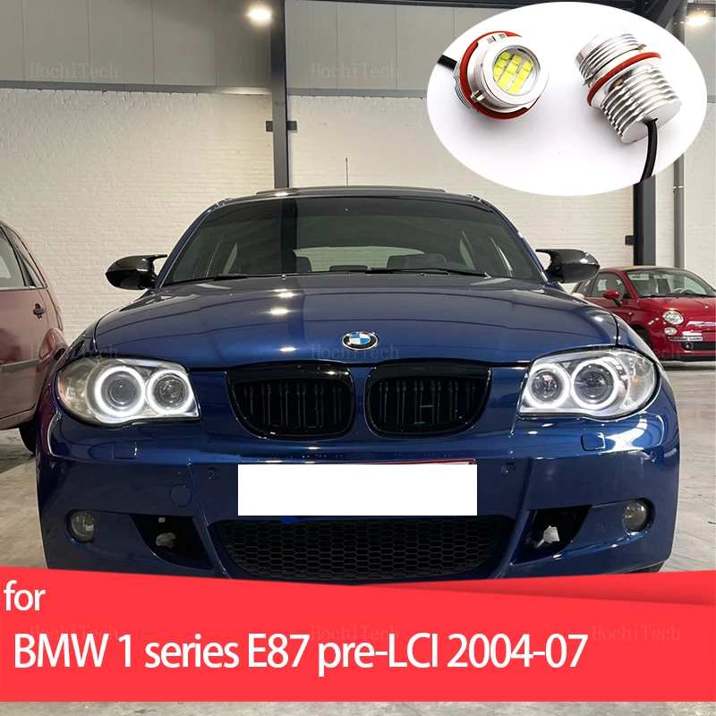 

Для BMW 1 серия E87 116i 116d 118i 118d 120i 120d 130i pre-LCI 04-07 120 Вт светодиодсветодиодный автомобильные габаритные огни Angel Eyes без ошибок