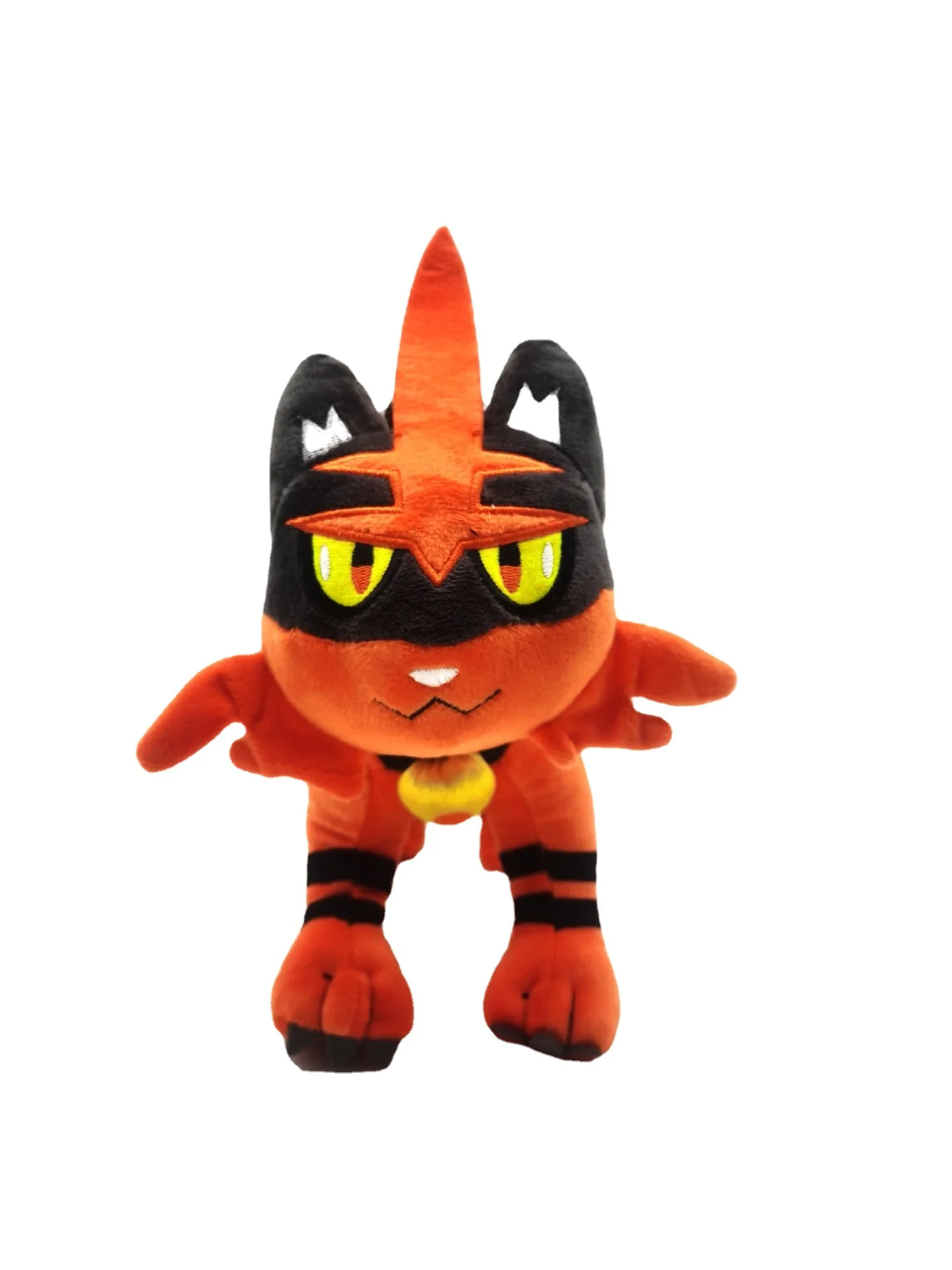 

Мультяшный Аниме Покемон оранжевый горячий Кот тигр пятно огня мяу игрушка кукла кулон праздничный подарок