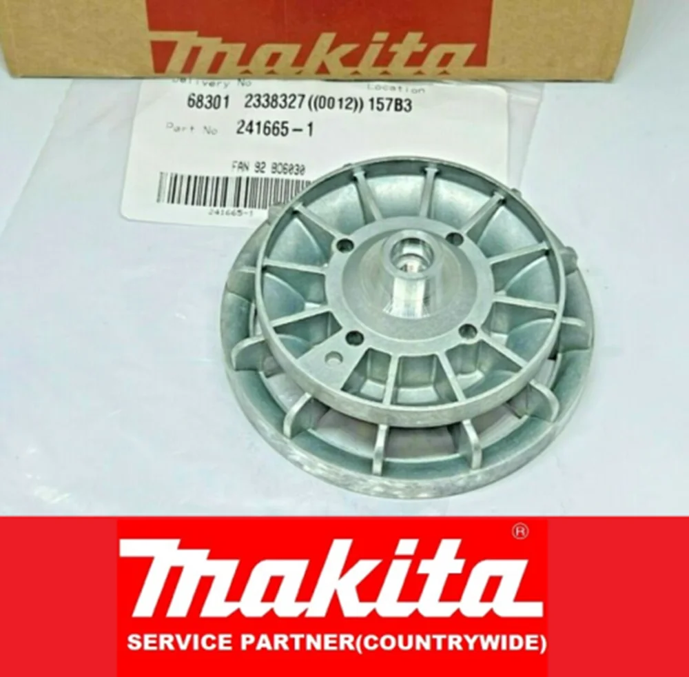 

Genuine Makita Fan 92 X 241665-1 Original Replacement For Orbital sander BO6030