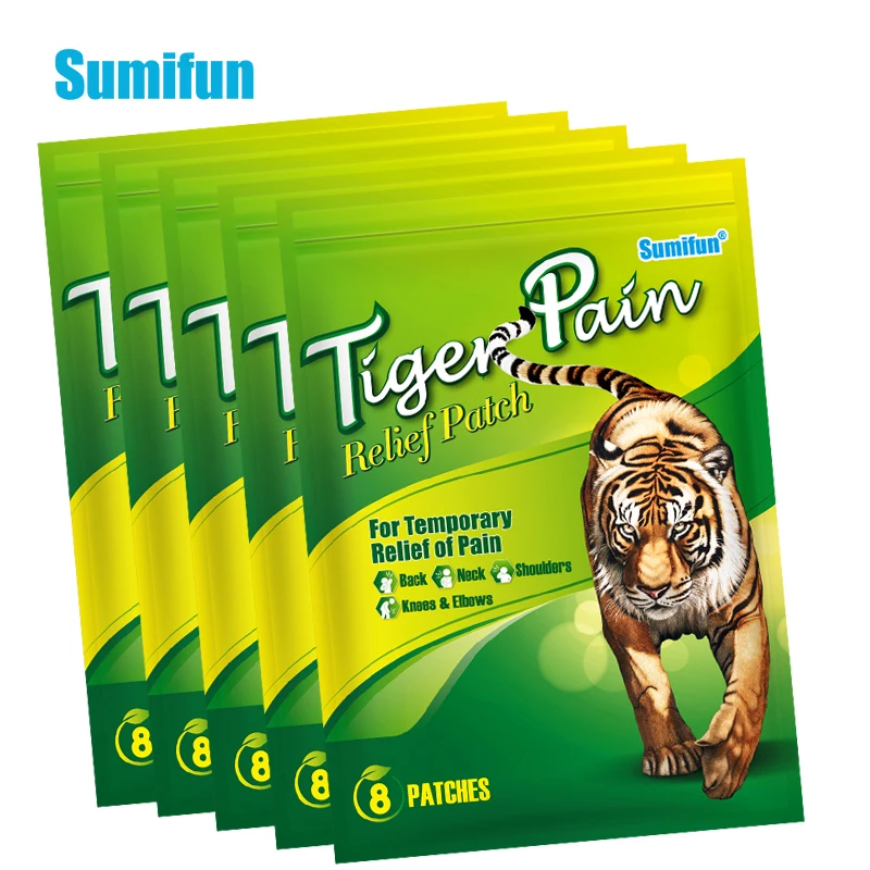 

Sumifun 8/24/40Pcs Pain Relief Patch Tiger Balm Patch Treatment Muscular Pain Stiff Shoulder Joint Rheumatism Arthritis Plaster