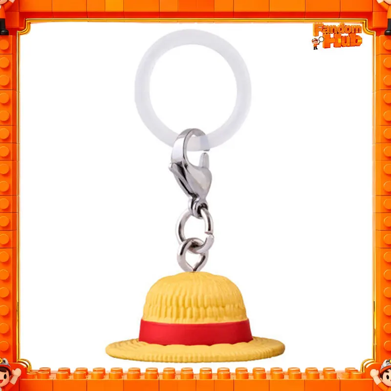 Фото 2026 Bandai One Piece Iconic Mark Gp Bag Charms - Лабун, Гол Д. Роджер, Шапка Чоппера, Ден Ден Муши, Соломенная шляпа - Аниме-игрушки в подарок №5