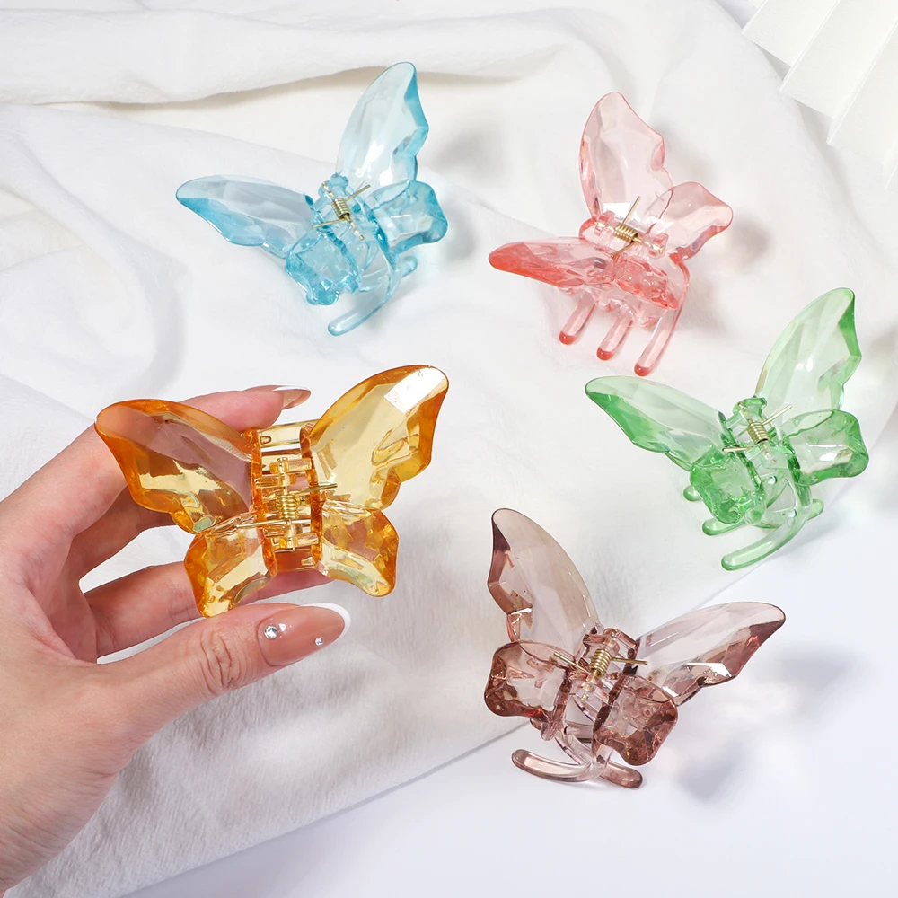 

Заколка-краб для волос с большой бабочкой для женщин и девушек