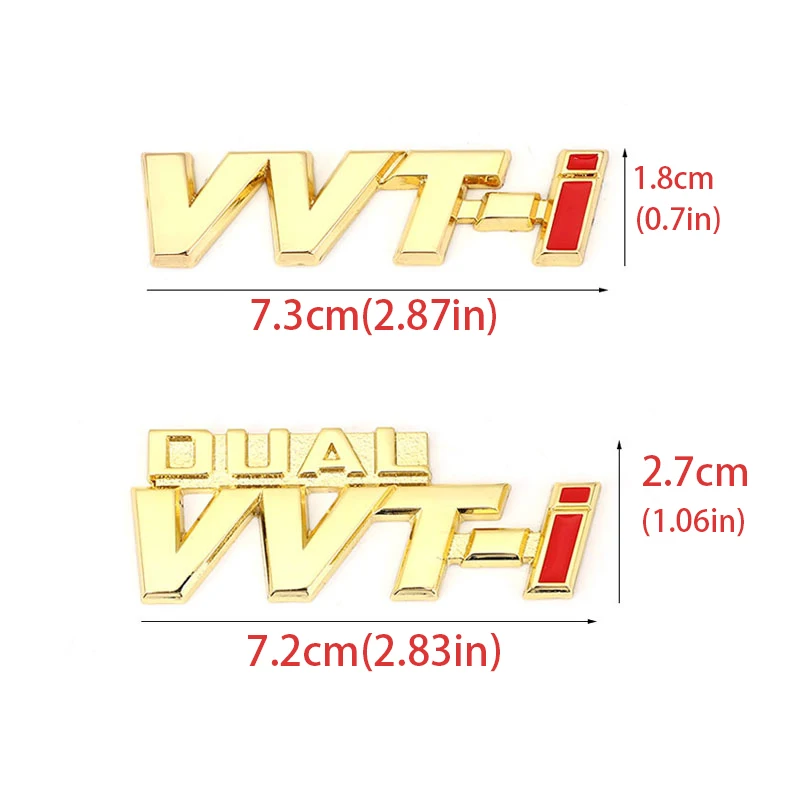 Автомобильная наклейка эмблема значок наклейки для TOYOTA VVT-i VVTI Camry COROLLA YARiS Rav4 Ralink