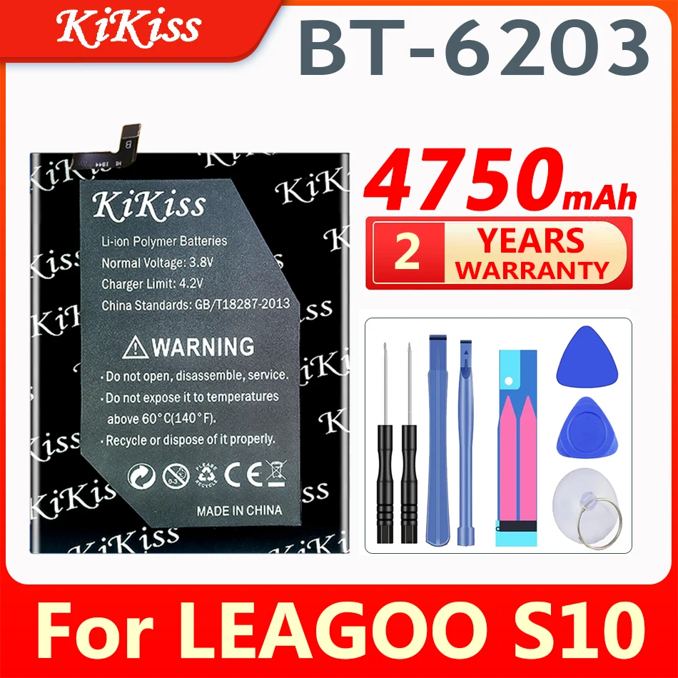

Аккумуляторная батарея KiKiss 4750 мАч для LEAGOO S10 BT6203 BT 6203