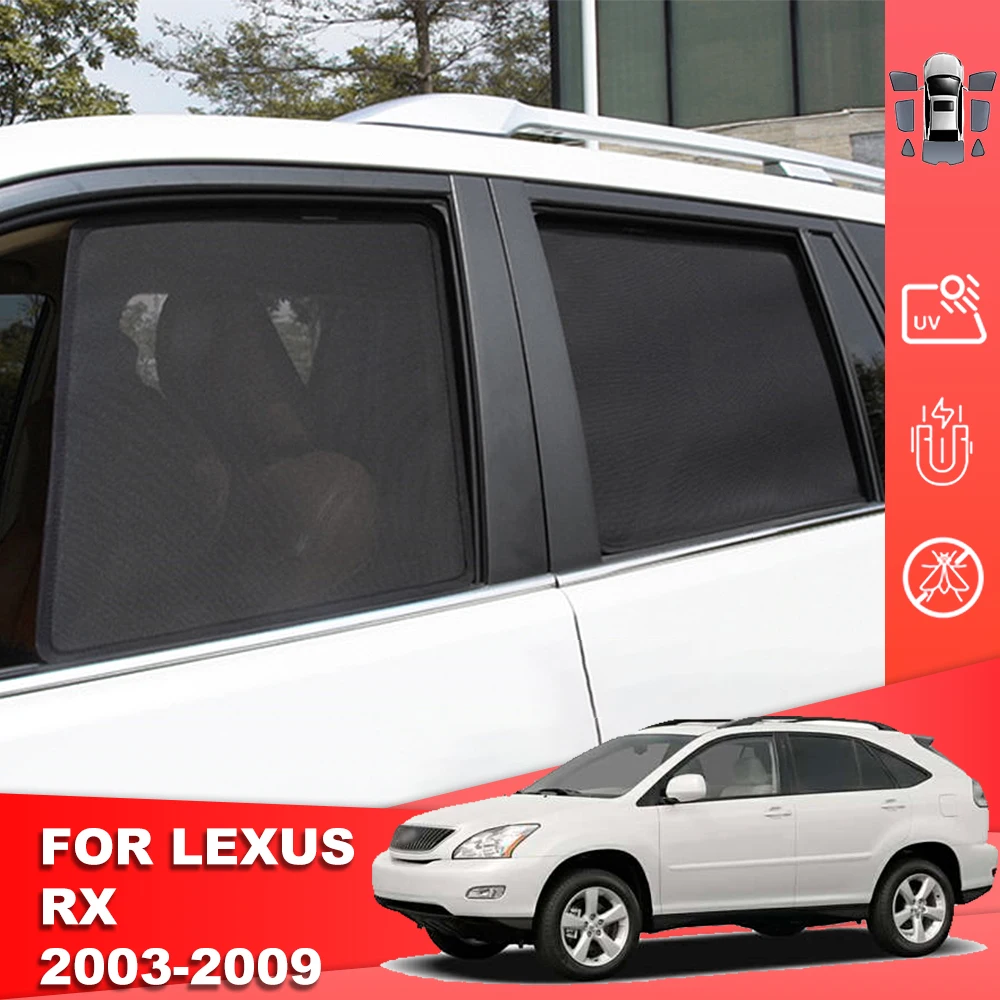Для Lexus RX 330 XU30 2004-2009 магнитный автомобильный солнцезащитный козырек переднее