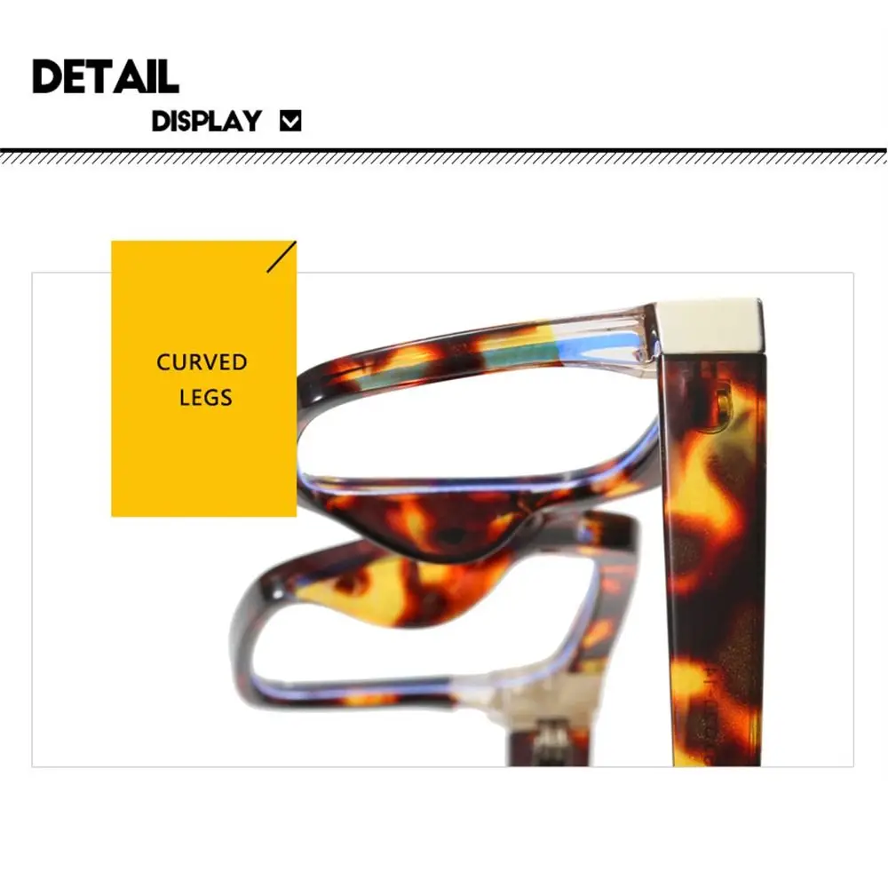 Элегантные очки с защитой от синего света и УФ-синих лучей квадратные TR90