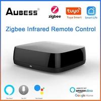 tuya zigbee ir remote control for air conditioner tv smart home infrared universal remote controller for alexagoogle home