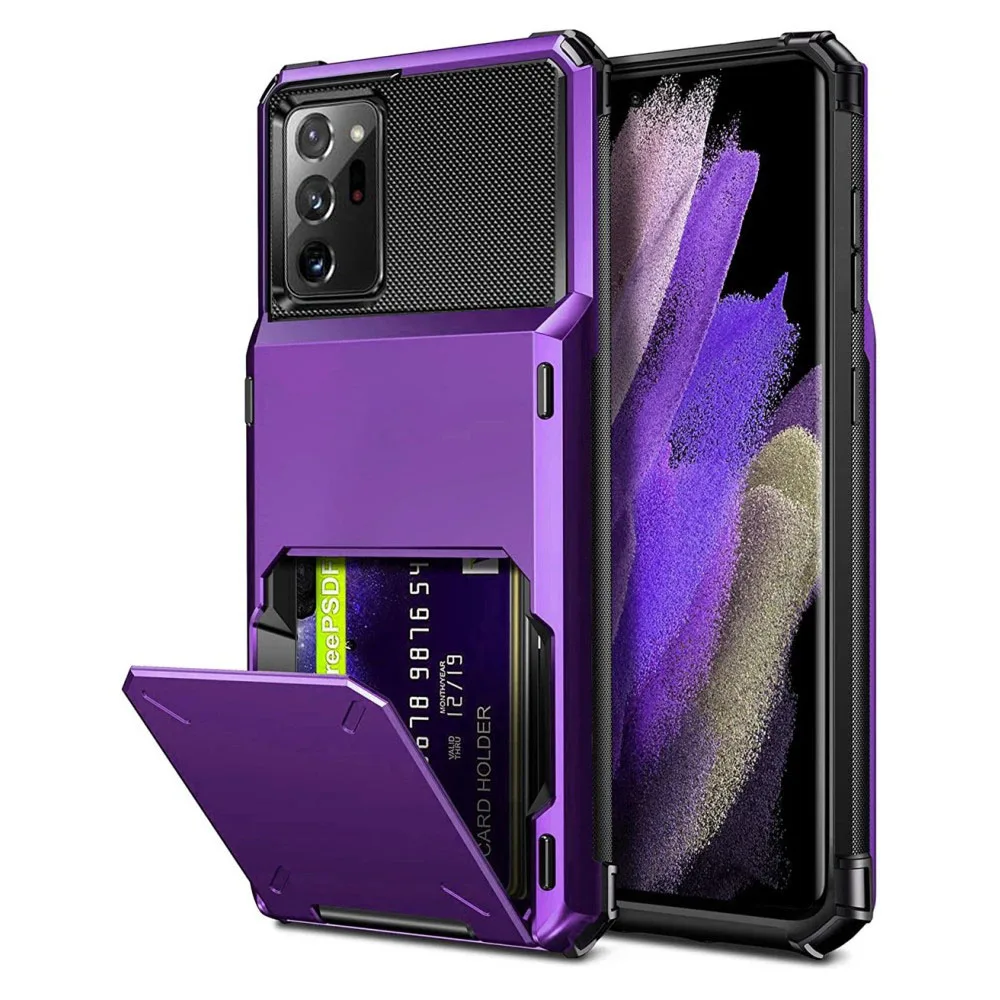 

Armor Wallet 4-Card Slot Credit Holder Case For Huawei P40 Pro P30 Pro P20 Pro Lite Cover for Huawei P40 Pro P40pro Coque Funda