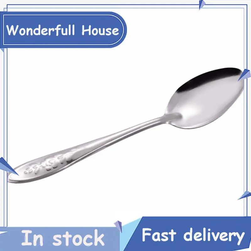 

Soft And Bright Color Durable Spoon Stainless Steel Spoon Body Forging Watermelon Spoon Not Prone To Aging Difficult To Scratch