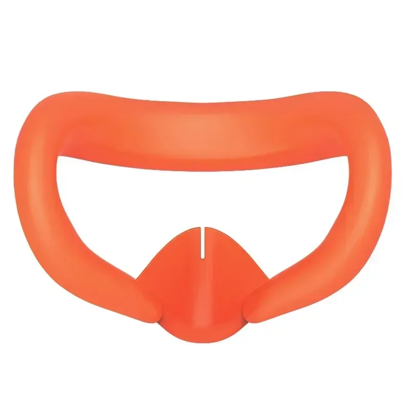 Silicone VR Face Mask Lightproof Facial Interface Sweatproof Cushion Replacement for Meta Quest 3 Accessories