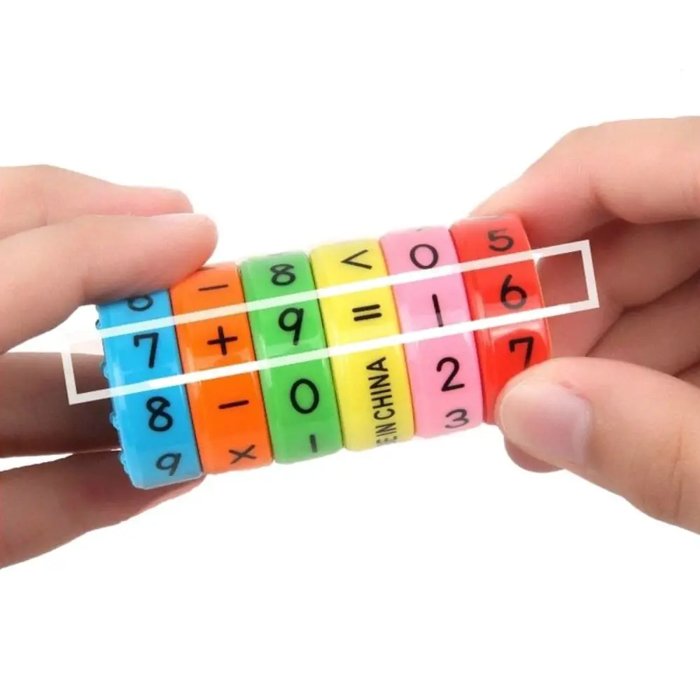 

Colorful Numbers Magic Cube Children Mathematics Toy Montessori Puzzle Game Kids Learning Educational Math Magnetic Block