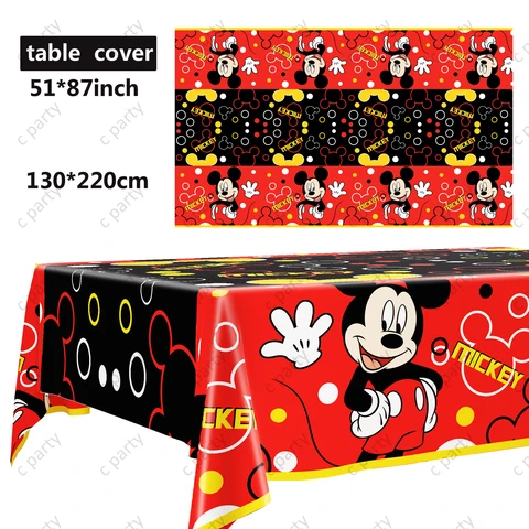 Одноразовый набор посуды Disney Mickey Mouse для вечеринки на 8 человек
