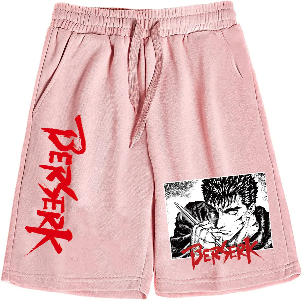 

Мужские летние шорты с принтом, Аниме Короткие спортивные штаны, повседневные Молодежные шорты для тренировок и тренировок, унисекс