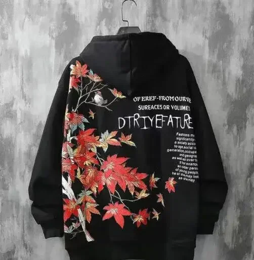 Рисунок 2 - Мужская толстовка с капюшоном в стиле Харадзюку