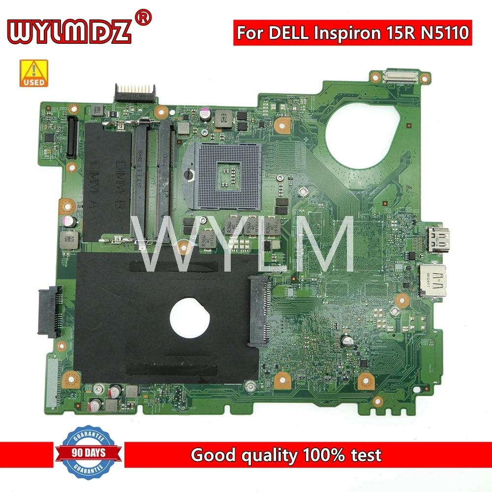 Б/у материнская плата для ноутбука DELL Inspiron 15R N5110 HM67 DDR3