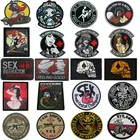 Новые вышитые значки, нашивки на крючок и петли, аксессуары для одежды, нарукавники с аппликацией