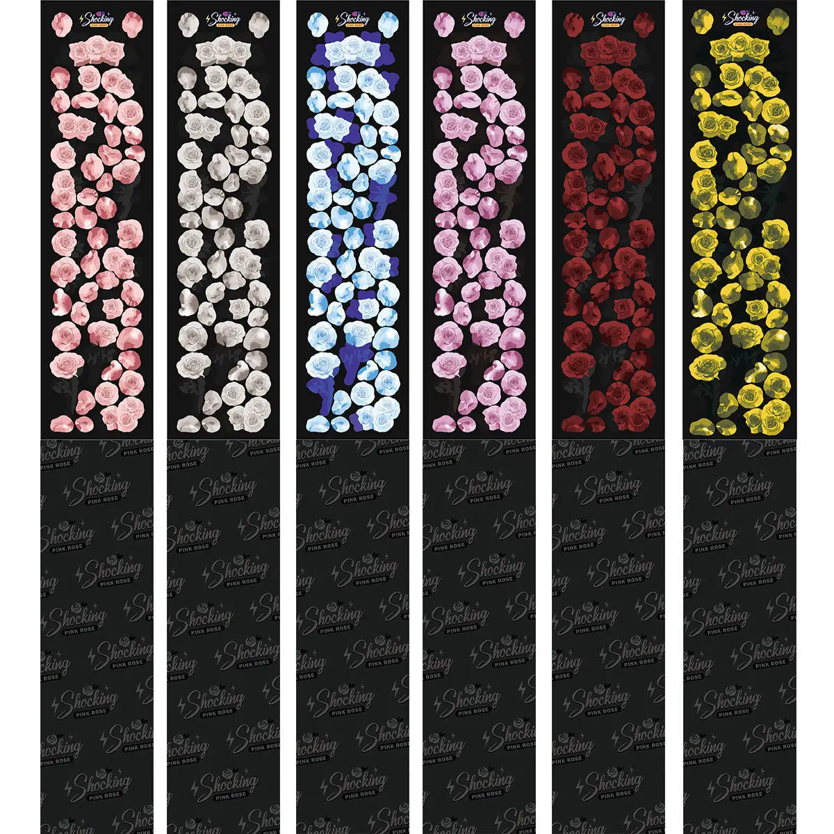 

Dark Rose Laser Stickers DIY Decoration Idol Cards Photo Album Scrapbooking Hand Account Aesthetic Stationary Stickers