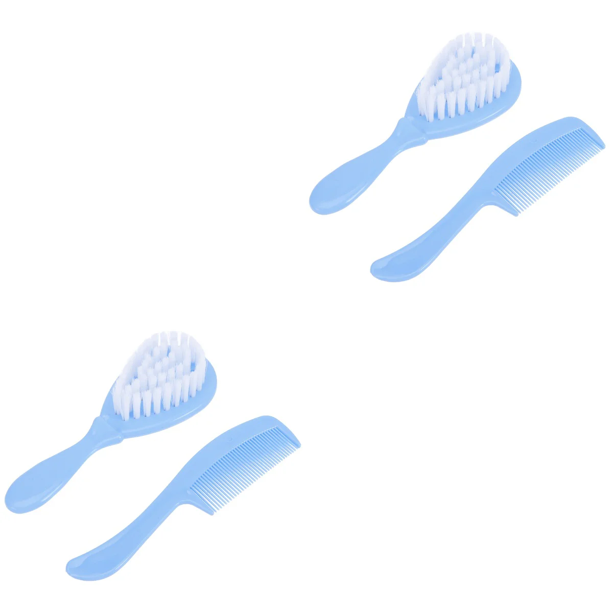 

2 pcs Comb Infant Comb Hair Comb Hair Comb Hair Brush Hair Scalp Brush