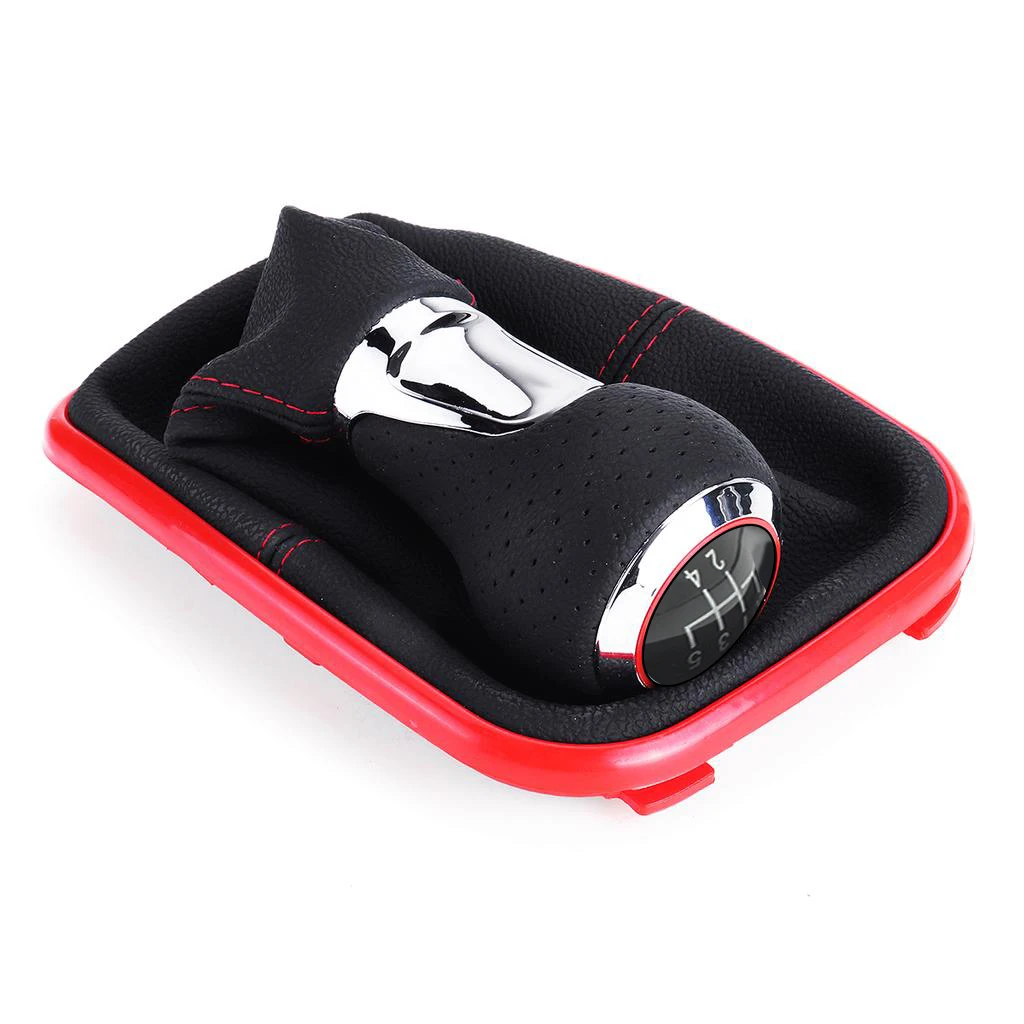 5-скоростная ручка переключения передач 12 мм рычаг чехол для Golf 4 IV MK4 R32 1999-2004