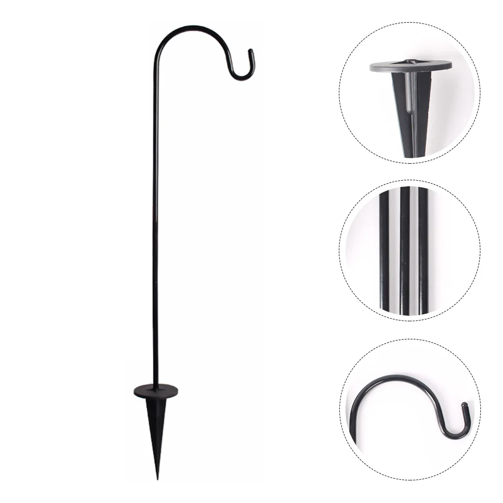 

Metal Iron Hook Arden Hanging In-ground Garden Gardening Tool Shepherds Outdoor Hangers