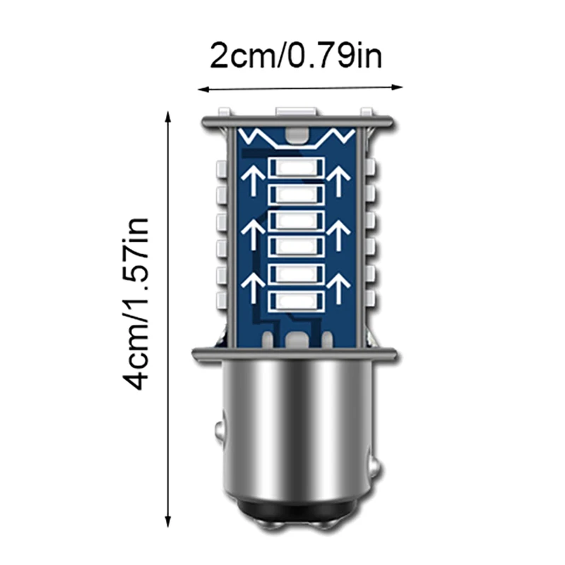 Фонарь заднего хода для автомобиля поворота мотоцикла 1157 дюйма