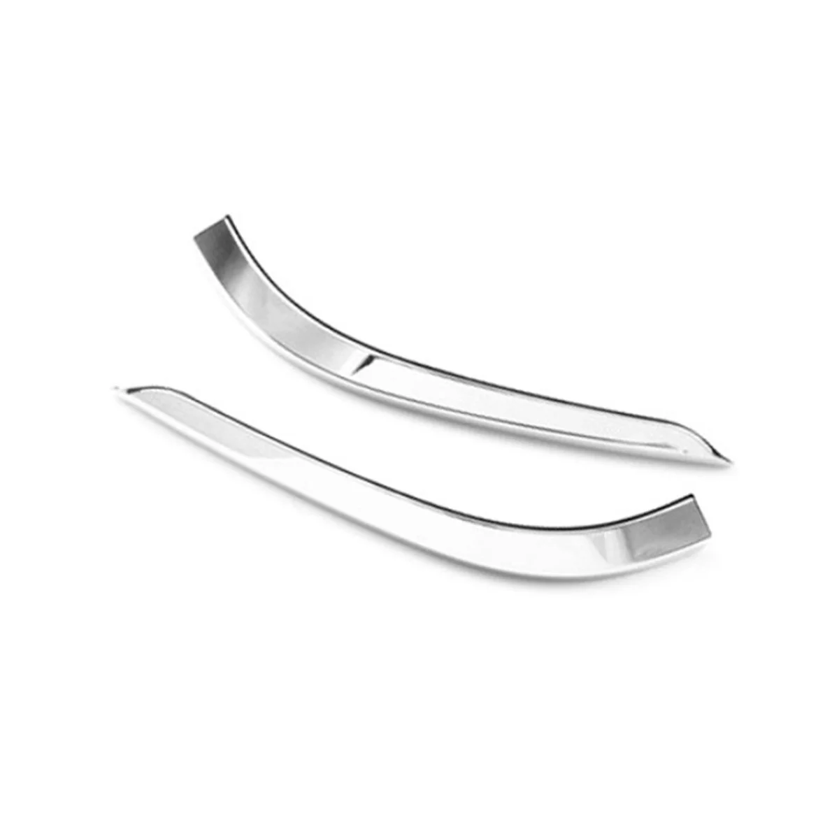

Car Silver Side Rearview Mirror Trim Frame Cover Exterior Mirror Stickers for Honda 10Th Gen Civic 2016-2020