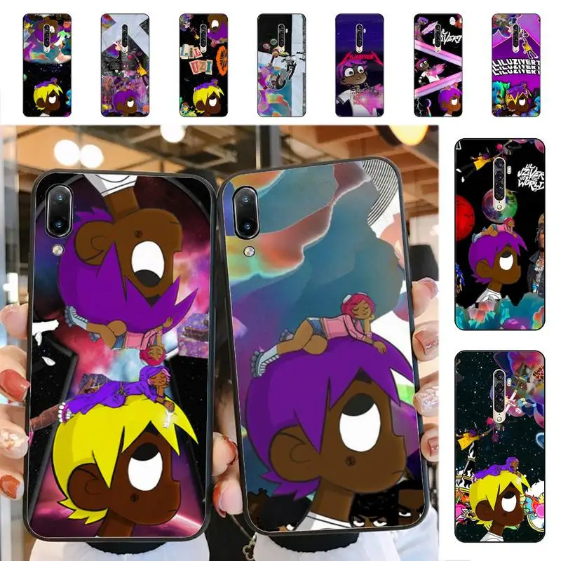 

L-lil-uzi vert Rapper Phone Case for Vivo Y91C Y11 17 19 17 67 81 Oppo A9 2020 Realme c3 funda