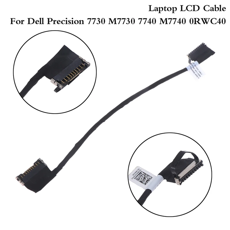 

1Pc Laptop Battery Cable Flex Connector Line Cable For Dell Precision 7730 M7730 7740 M7740 0RWC40